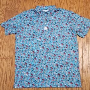 Pins & Aces Day Drinker Golf shirt XL